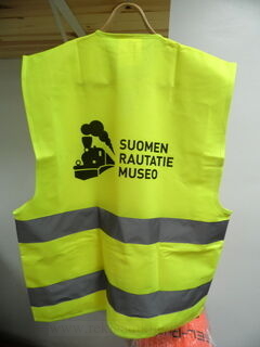 Logo seljal Suomen Rautatie museo