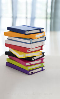 Note book with a soft PU cover
