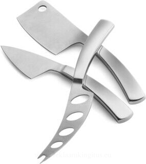 Set of stainless steel knives